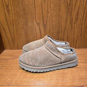 UGG Classic Micro Suede Booties Size 8 1108193 Chestnut Boots Slippers